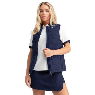 Damen Golf isolierte weste für Royal-W Navy Marineblau