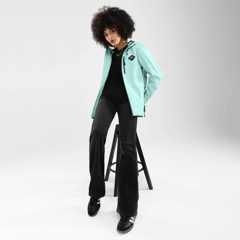 Chaqueta lifestyle para mujer W2-W Senja LF Turquesa 3/8
