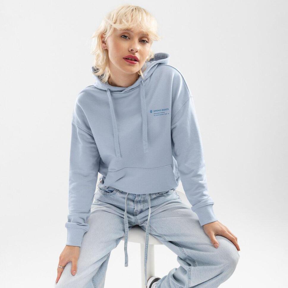 Bluza dresowa z kapturem Lifestyle damska SIROKO Splash-W