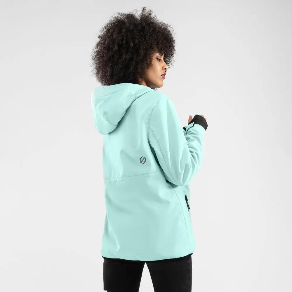 Chaqueta lifestyle para mujer W2-W Senja LF Turquesa 2/8