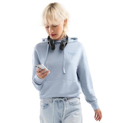 Dames lifestyle hoodie voor splash-w elektrisch blauw