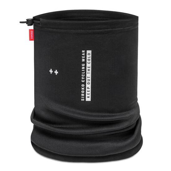 Scaldacollo termico da ciclismo Uomo e donna Ultra Polar Nero