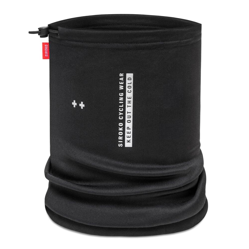 Siroko - Cache-cou De Vélo Thermique Cyclisme Homme Et Femme Ultra Polar Noir - Tour De Cou - Noir - Taille Unique - Decathlon