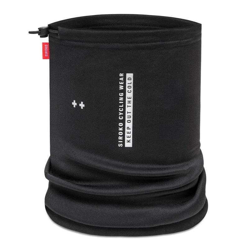 Cache-cou de vélo thermique