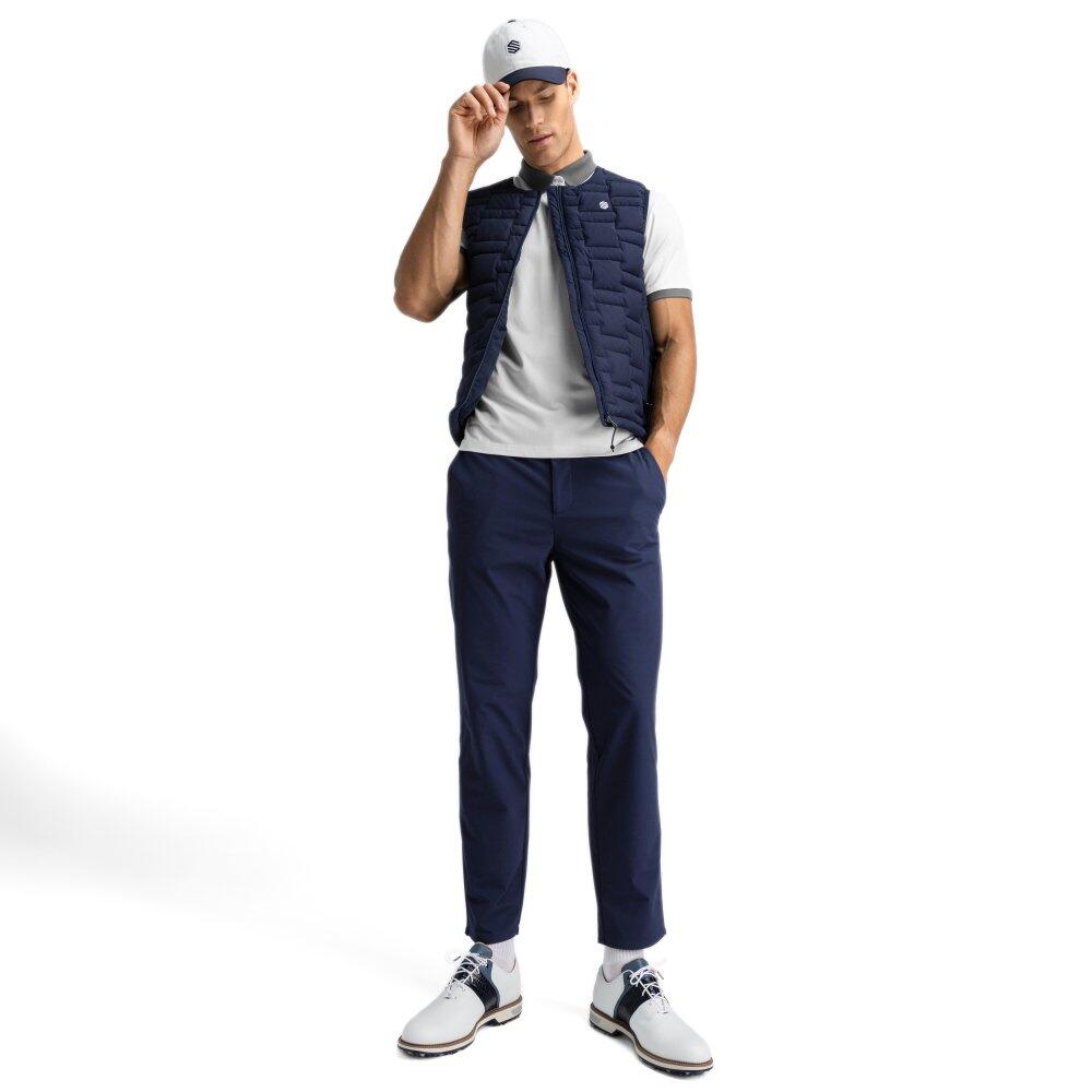 Gilet isolante da golf da uomo Royal Navy Blu Navy 3/8