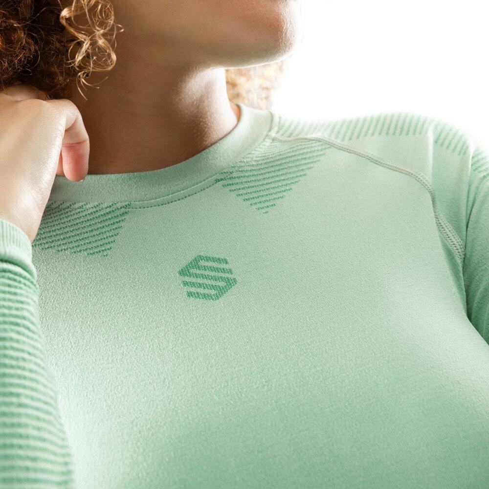 Maglia intima a compressione donna Sport invernali Xero Verde 4/8