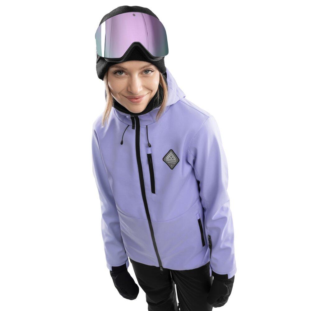 SIROKO Dámská snowboardová bunda W2-W Makalu Levandulová