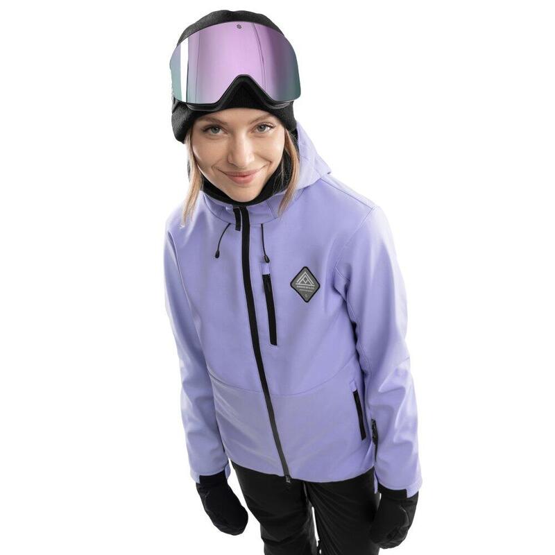 Dámská snowboardová bunda W2-W Makalu Levandulová