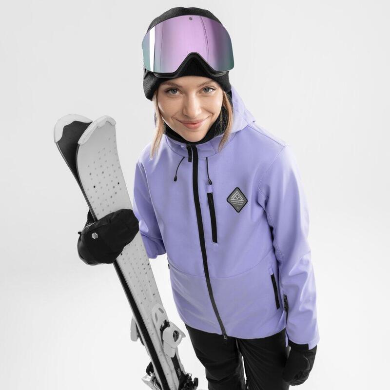 Dámská snowboardová bunda W2-W Makalu Levandulová