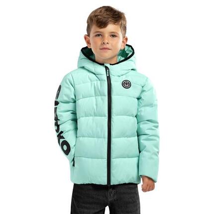 Kinder Lifestyle Wasserfeste Steppjacke für Jungen POV Grün