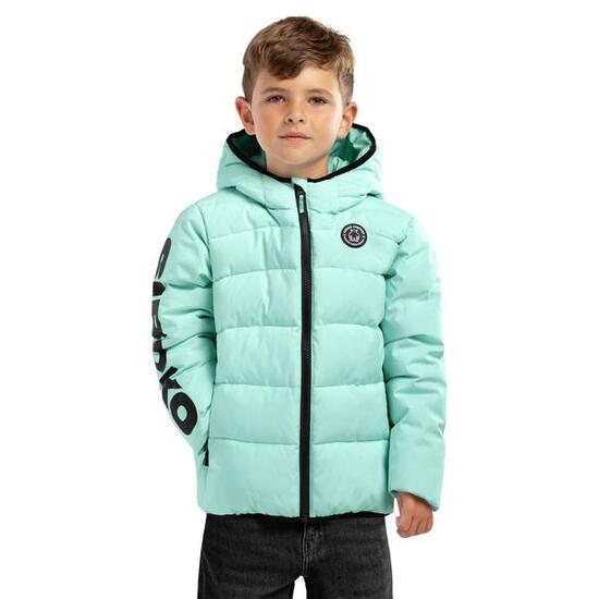 Kinder Lifestyle Wasserfeste Steppjacke für Jungen POV Grün