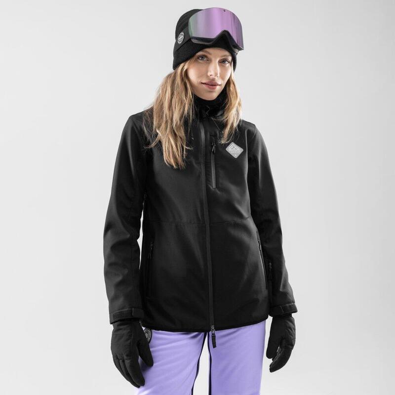 Veste snowboard femme Sports d'hiver W2-W Mckinley Noir SIROKO