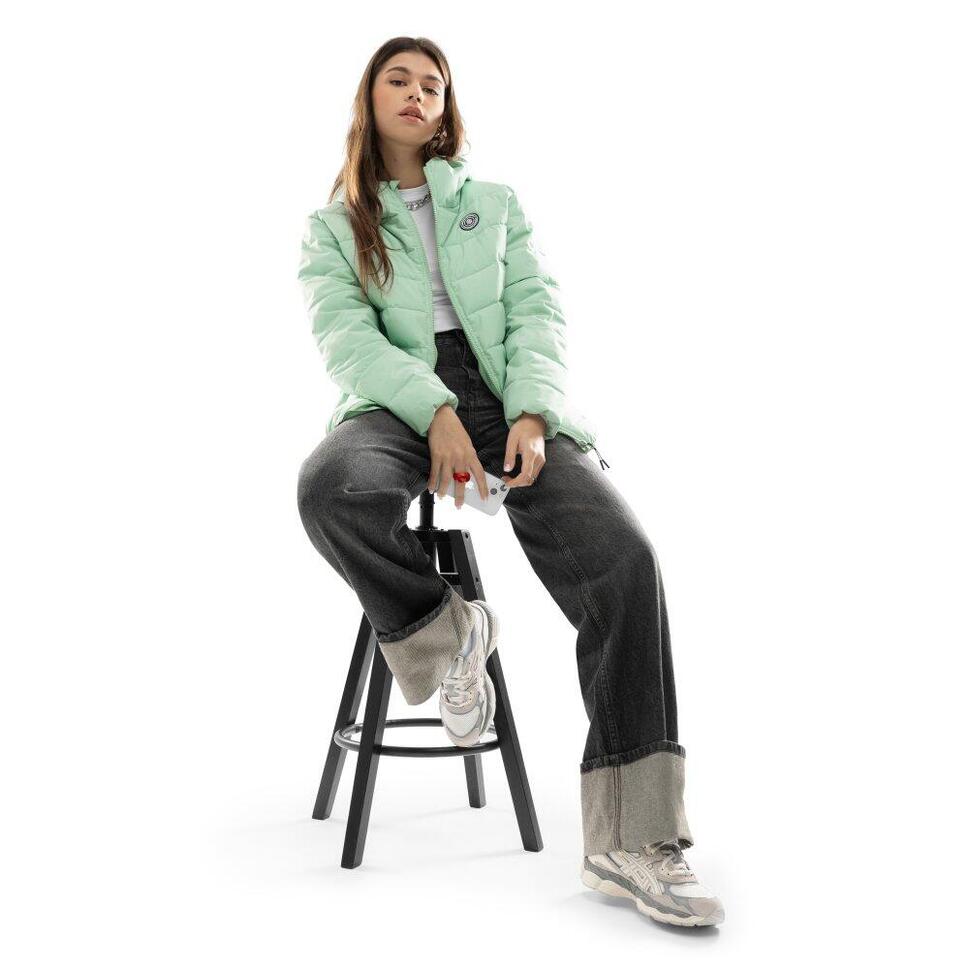 Kurtka puchowa lifestyle wodoodporna damska Cruise-W