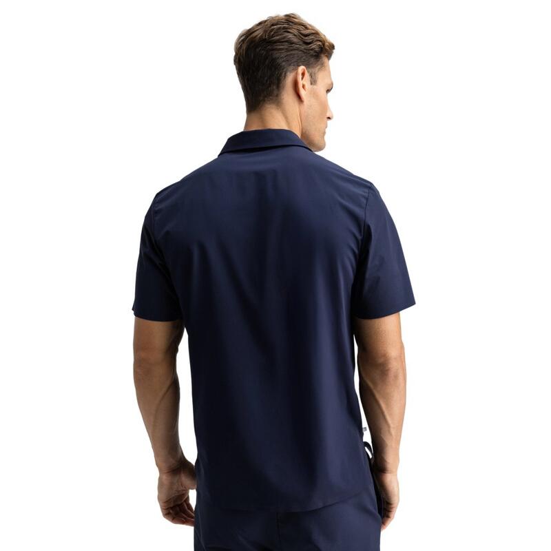 Men Golf férfi technikai póló Birkdale Navy Kék