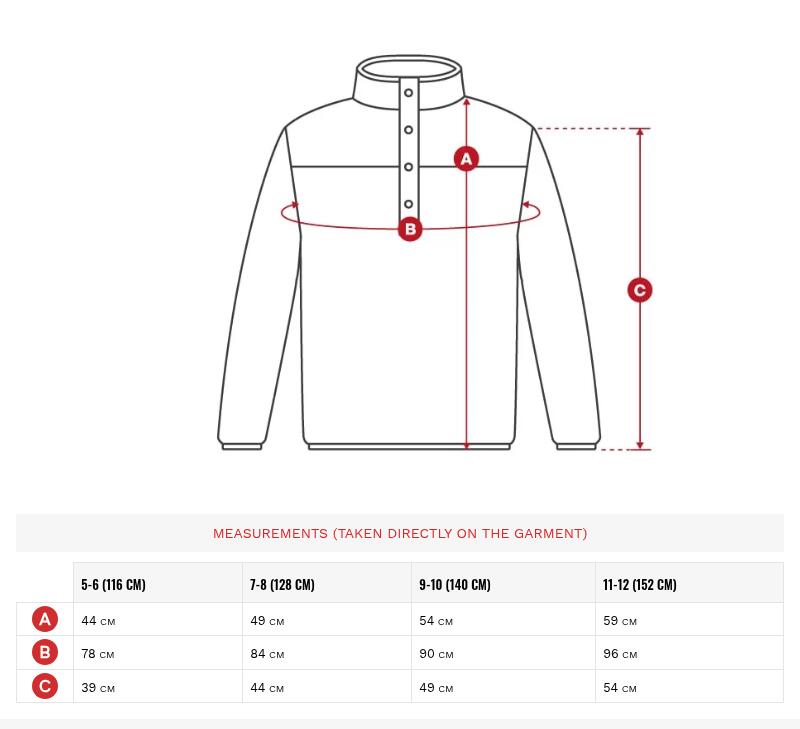 Kinder Wintersport Dicker Fleecepullover für Jungen Jumbo Grün 6/7