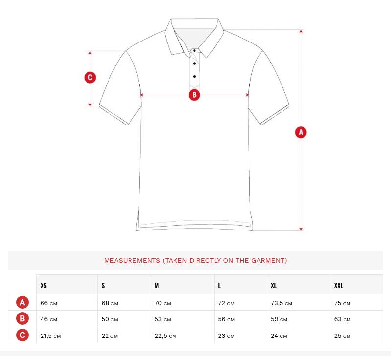 Herren Golf piqué-poloshirt Pinehurst Cherry Rot 7/8