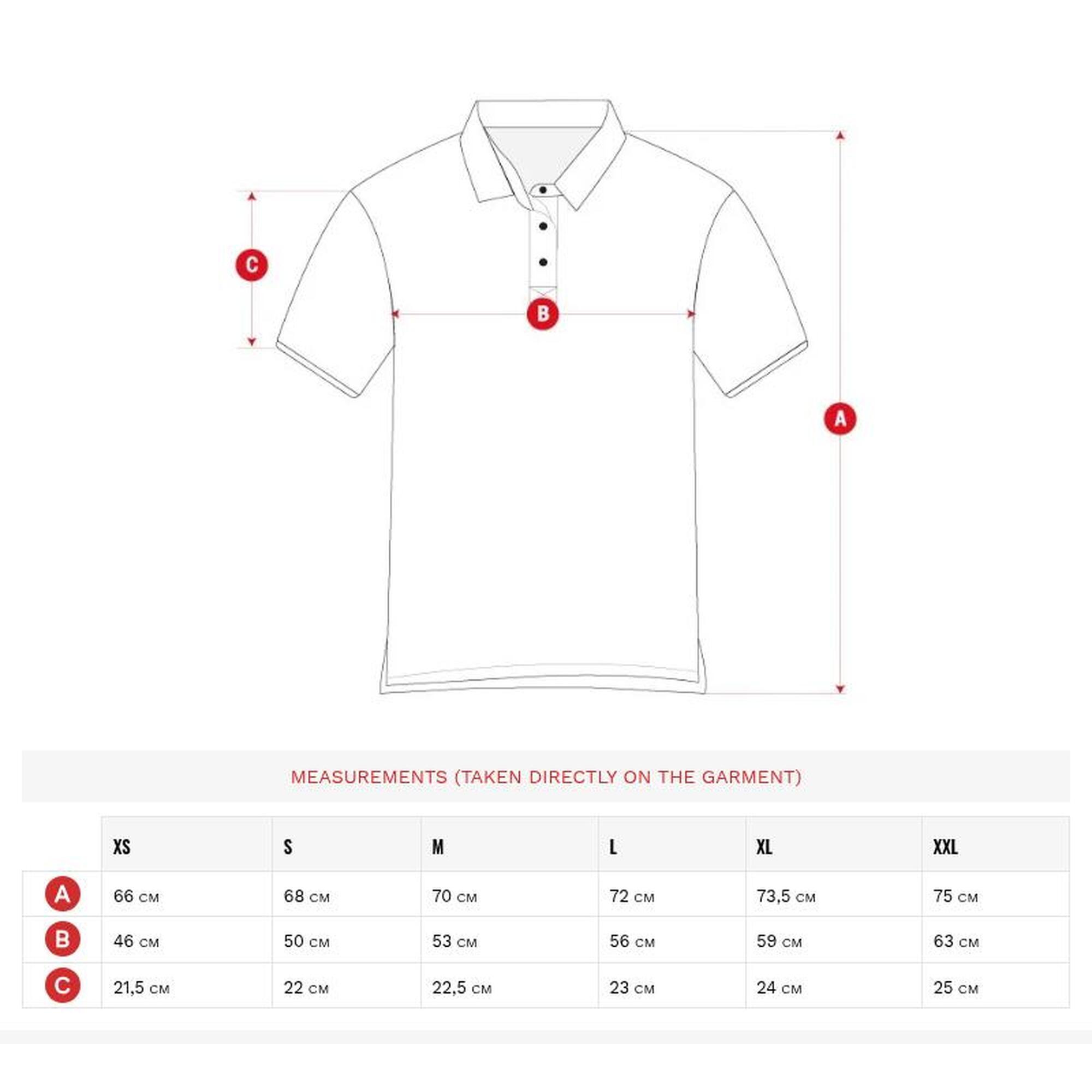 Tricou polo din piqué pentru bărbați Pinehurst White Alb