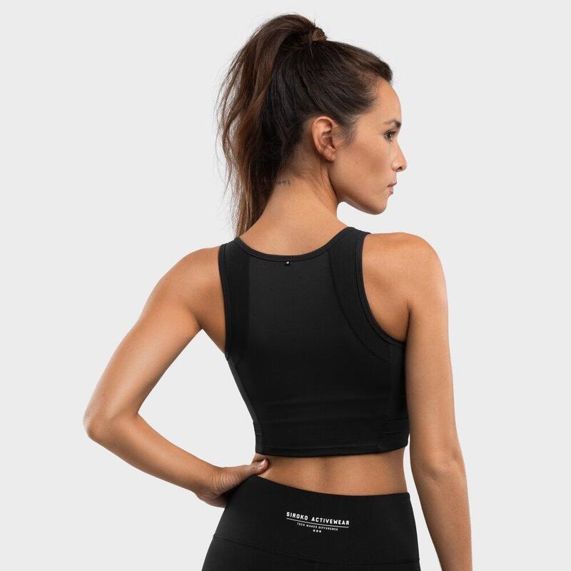 Sutien sport Crunch Black Negru