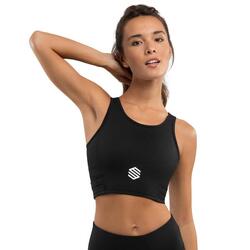 Brassière sport Fitness Femme Crunch Black Noir