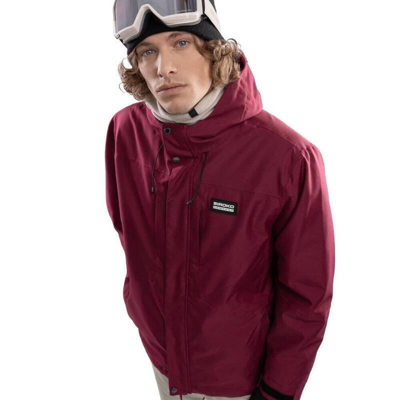 Pánská snowboardová bunda W4 Russet Vínová