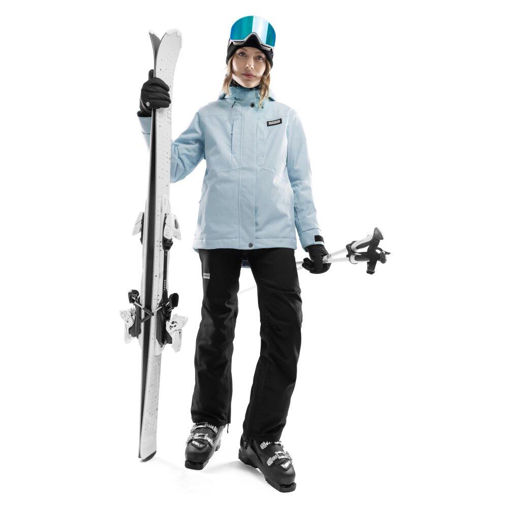 Casaco de snowboard para mulher Desportos de inverno W4-W Pole Azul 3/7
