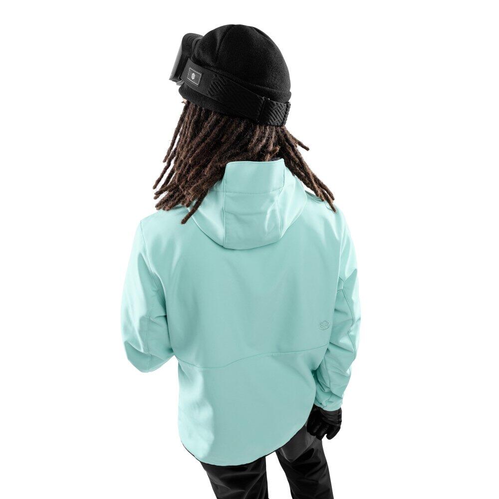 Casaco de snowboard para homem Desportos de inverno W2 Senja Turquesa 2/8