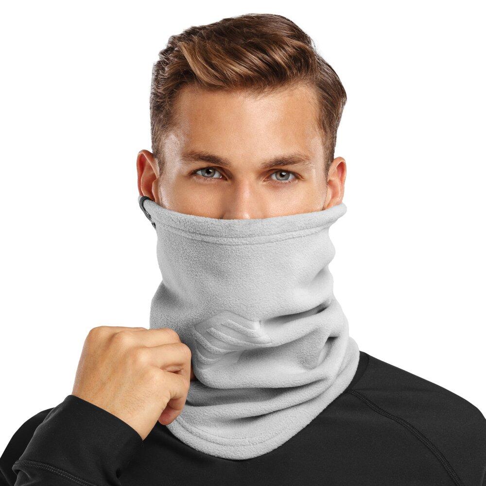 SIROKO Heren en Dames Wintersport Winter nekwarmer BLUNT Gray Grijs