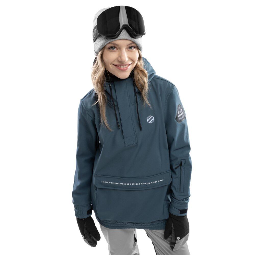Damska kurtka snowboardowa Sporty zimowe SIROKO W3-W Celsius