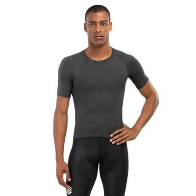 Heren wielrennen wol fiets ondershirt srx convex grijs