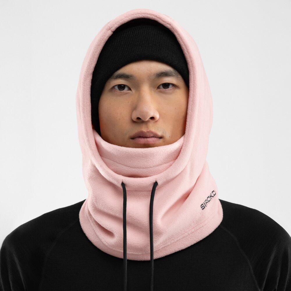 Balaclava de ski Desportos de inverno Homem e mulher HAIL Pink Rosa Chiclete 3/7