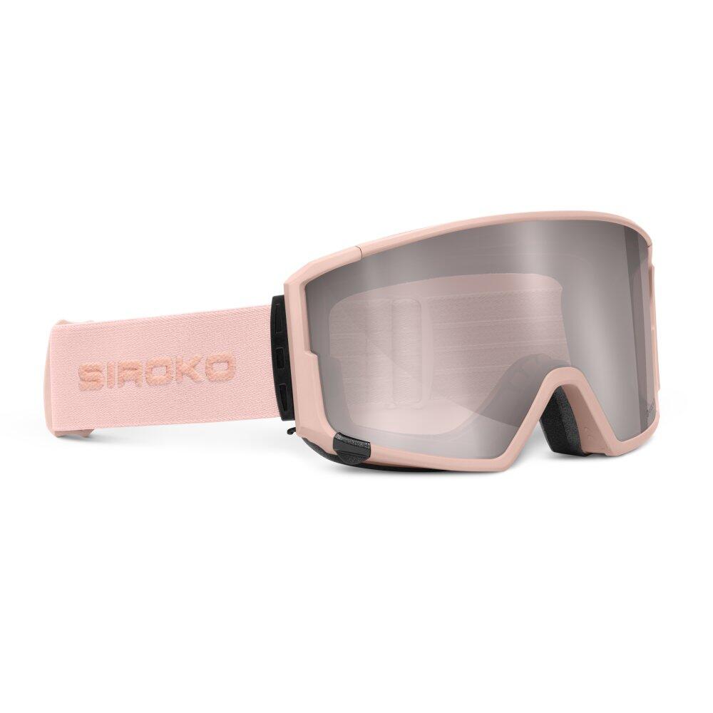 Máscara para snowboard e ski Desportos de inverno Homem e mulher G3 Tara Rosa