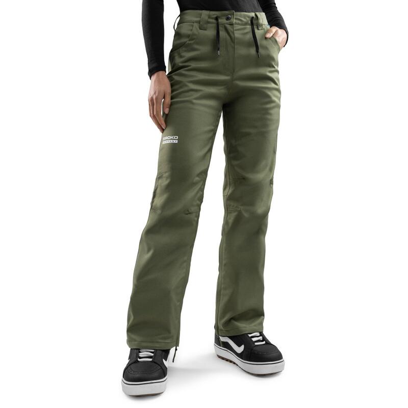 Pantalon snowboard hardshell femme