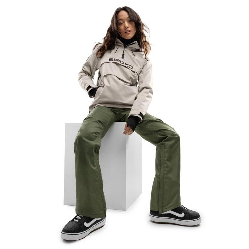 Pantalon snowboard hardshell femme