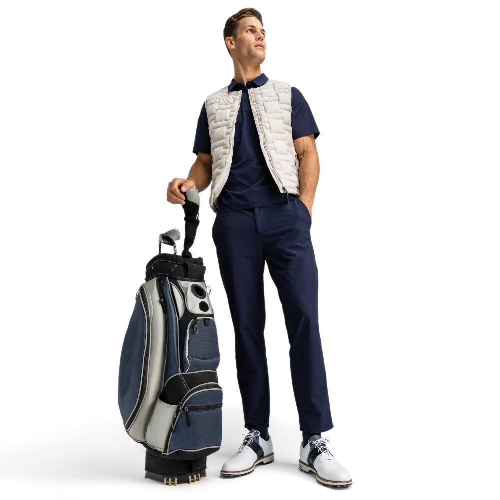 Men Golf 's insulated vest Royal Sand Beige 3/8