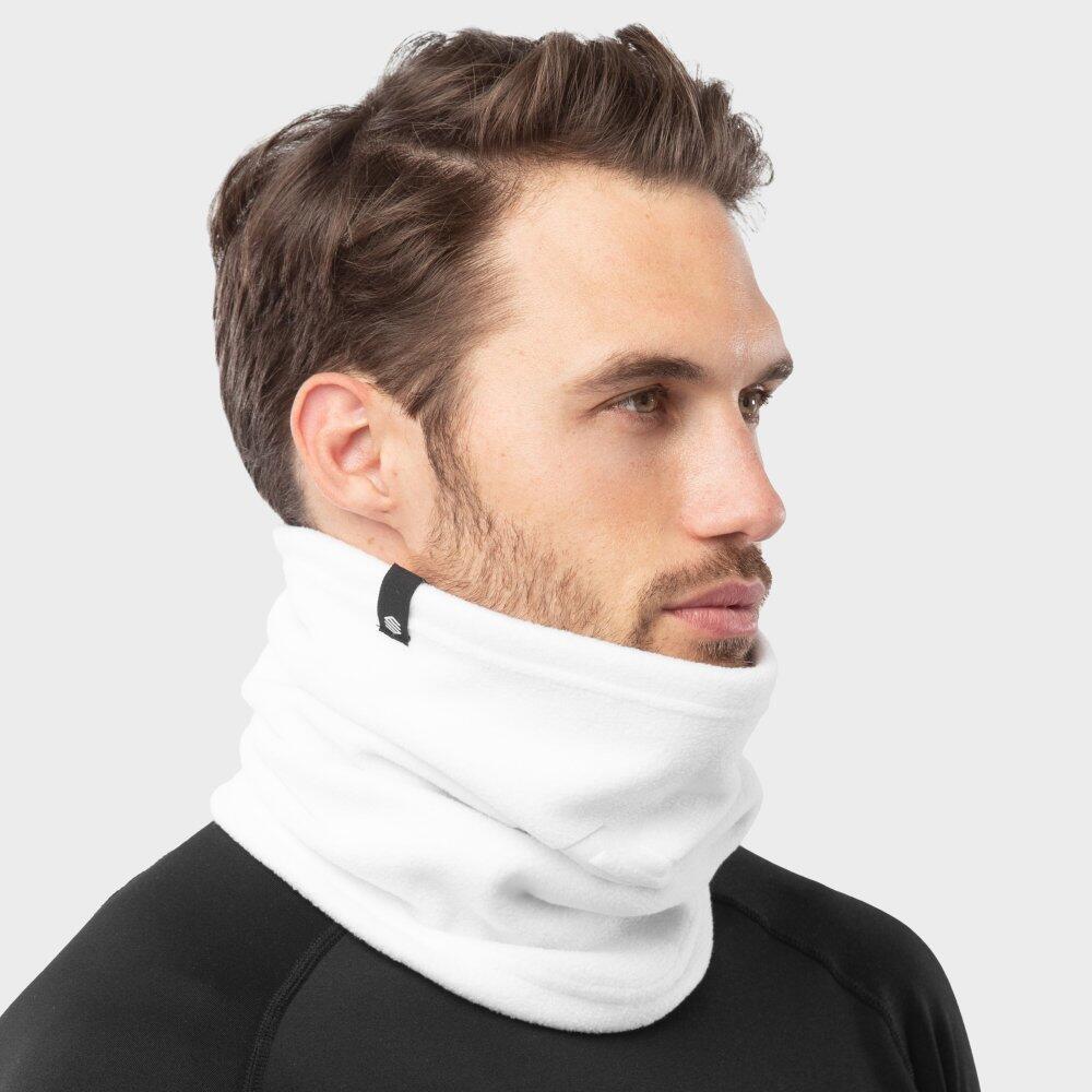 Heren en Dames Wintersport Winter nekwarmer BLUNT White Wit 3/7
