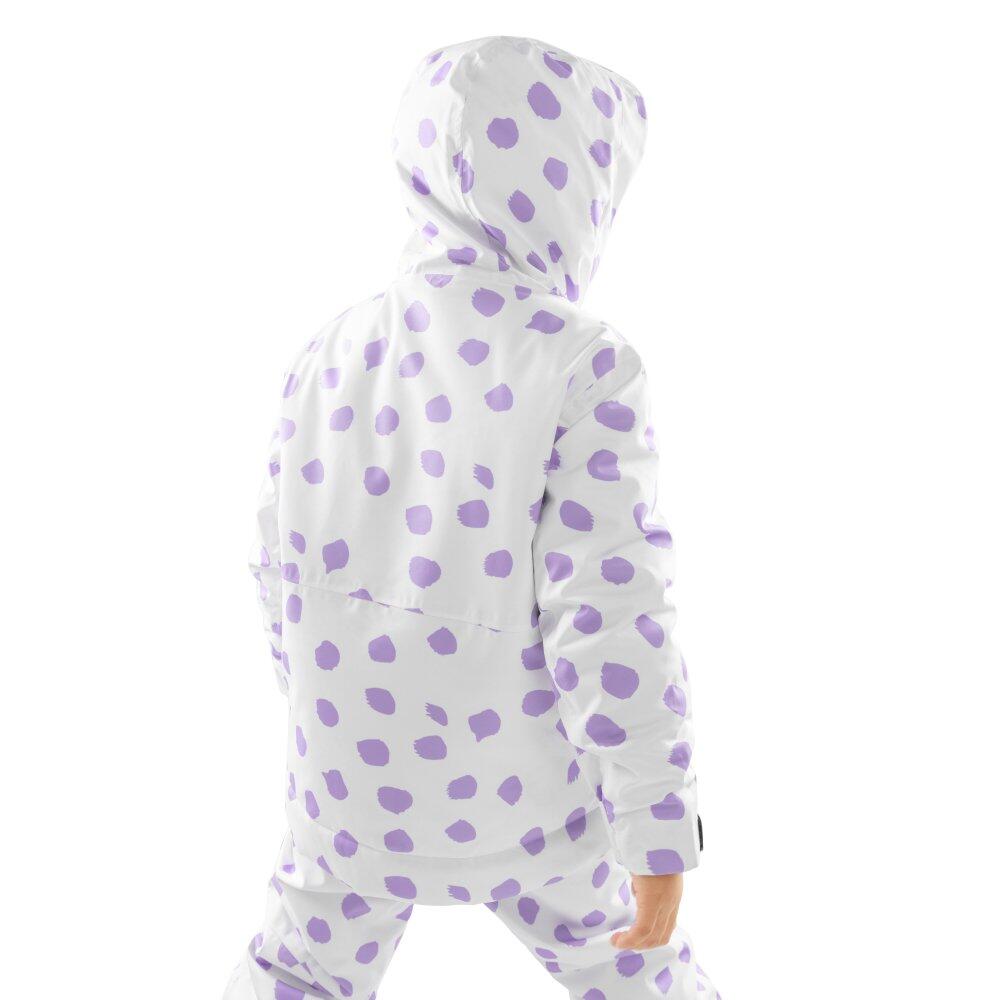 Veste snowboard KW1 Fay garçon blanche Sorona Aura 2/7