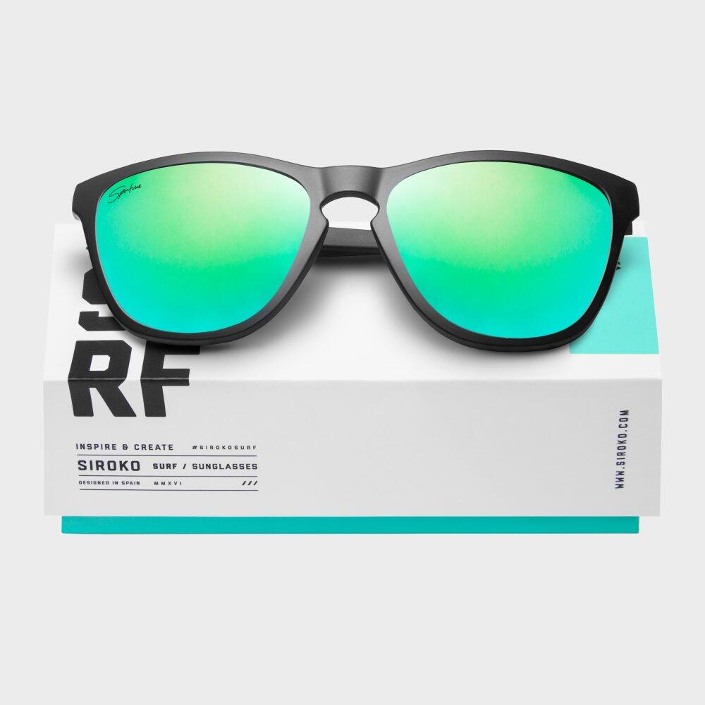 Herren und Damen Lifestyle Sport Sonnenbrille Oahu Grün 3/7