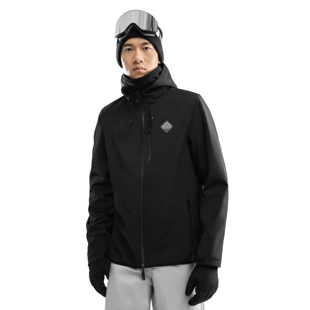 Casaco de snowboard para homem Desportos de inverno W2 Mckinley Preto
