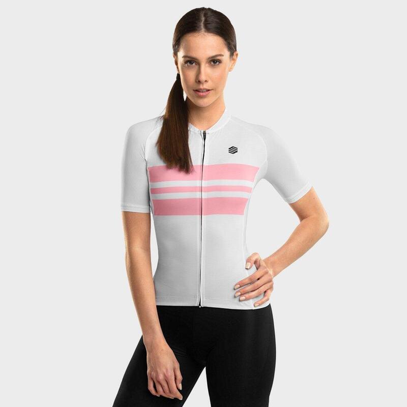 Dámský ultralehký cyklistický dres M3 Queen Series Bílá