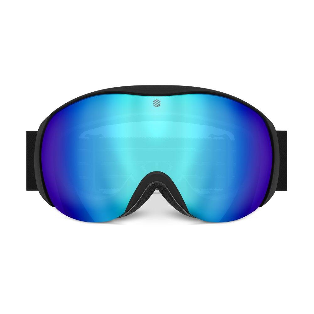 Kinderen Wintersport snowboard- en skibrillen voor G-CORE KIDS Frosting Zwart 2/7