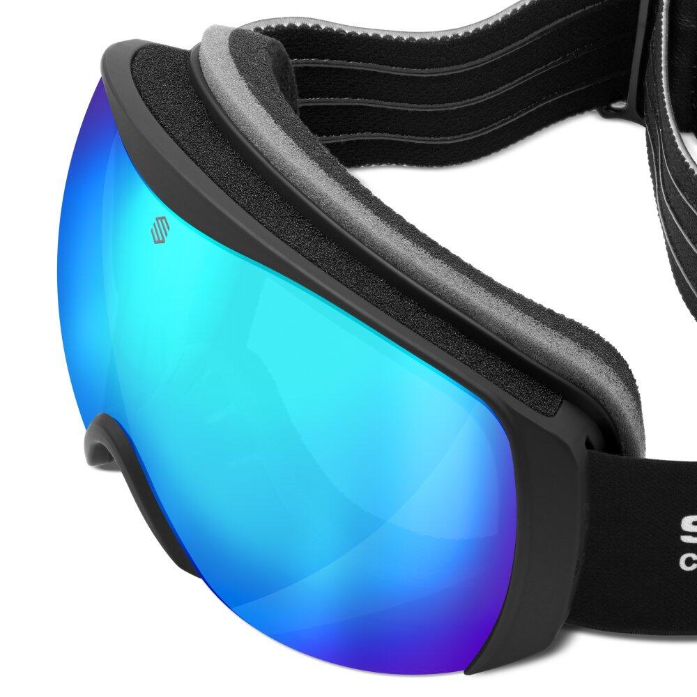 Kinderen Wintersport snowboard- en skibrillen voor G-CORE KIDS Frosting Zwart 4/7