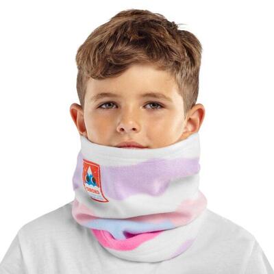 Kinderen wintersport kinder winter nekwarmer cake multicolor
