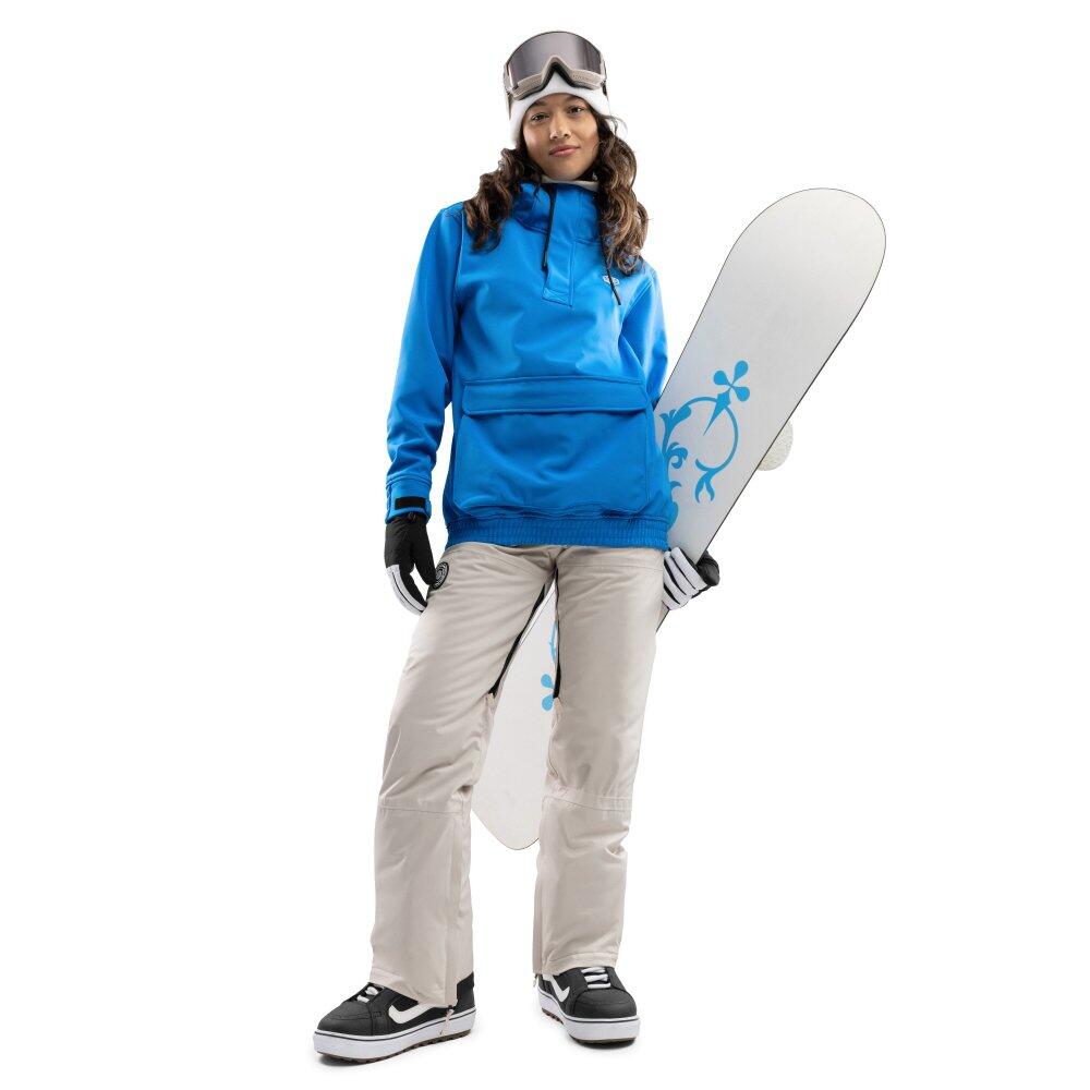Dames Wintersport snowboardjas W3-W Ollie Blauw 3/7
