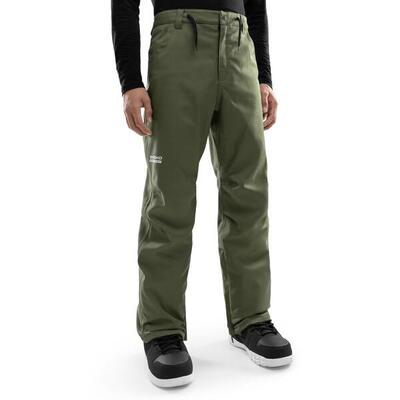 Heren wintersport hardshell snowboard broek p2 taiga groen