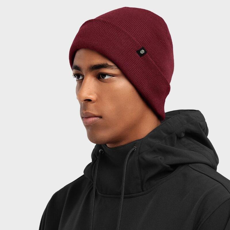 Căciulă de iarnă Snowflake Maroon Maroon