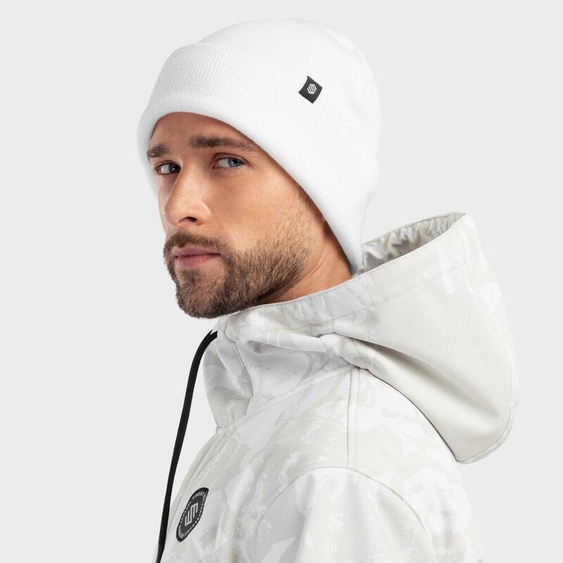 Căciulă de iarnă Snowflake White Alb