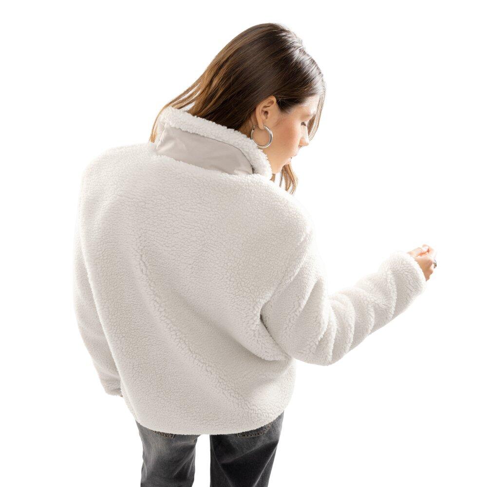 Veste sherpa femme Lifestyle Inari-W Beige 2/8