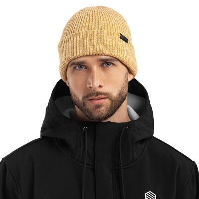 Herren und Damen Wintersport Wintermütze Brownie Gelb