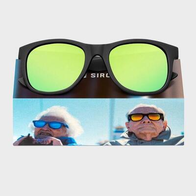 Heren en dames lifestyle originals zonnebril evaristo & pili zwart