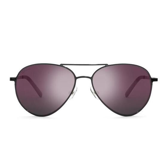 Lunettes de soleil aviateur acier inox Lifestyle Homme et Femme Navigli Noir